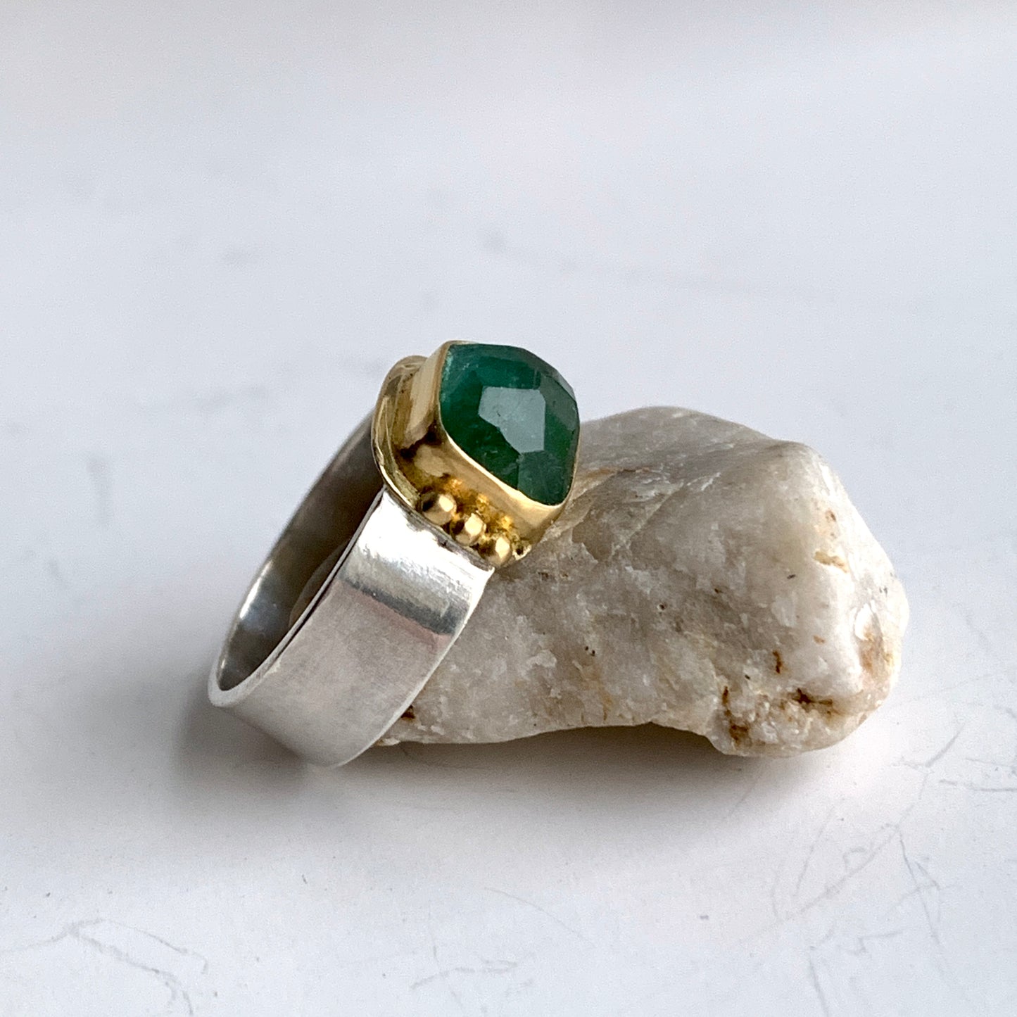 Tourmaline, 22k & 18k Gold Ring