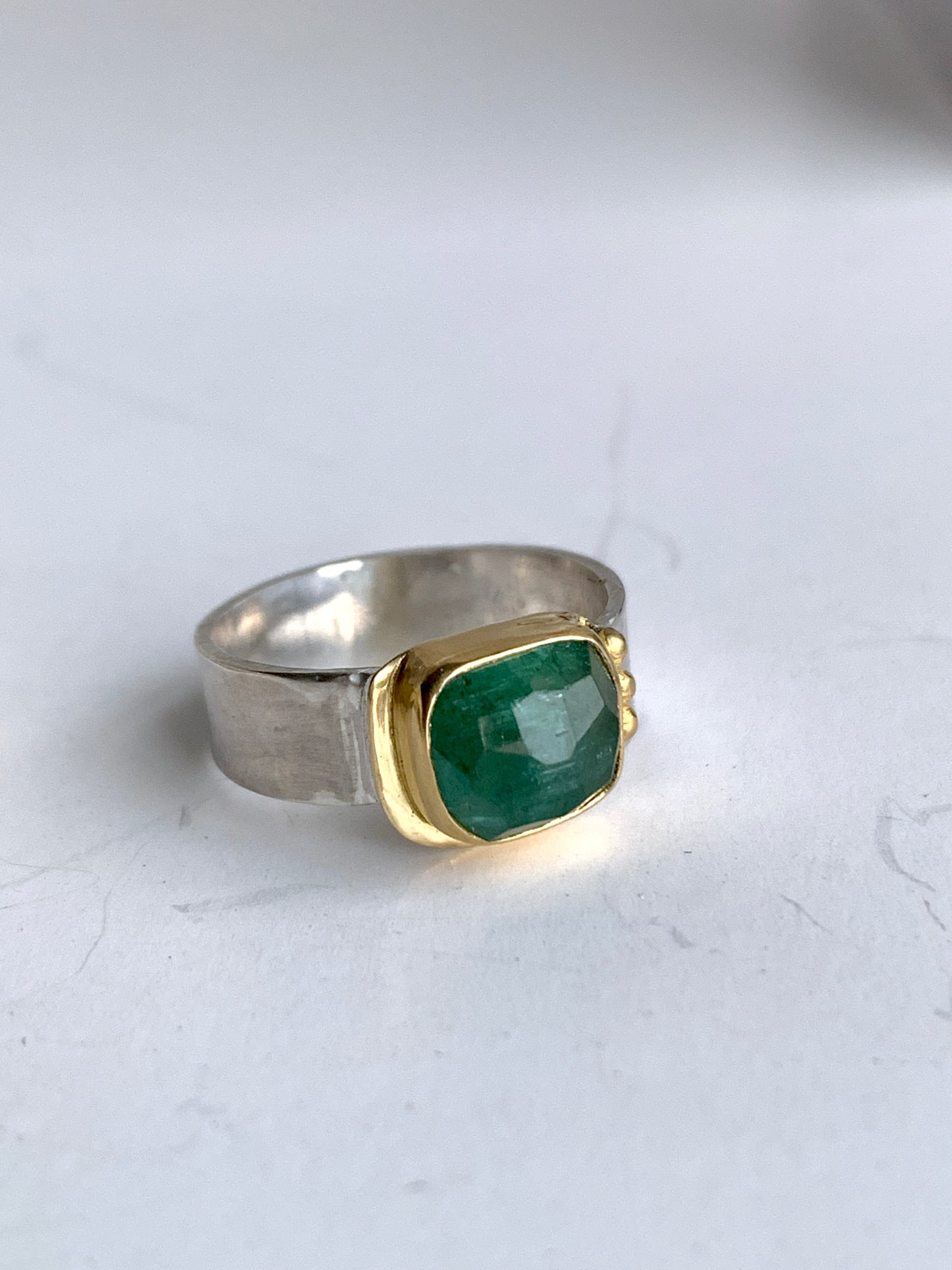 Tourmaline, 22k & 18k Gold Ring